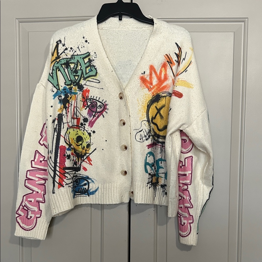 Shein Graphic Print Women's Sweater